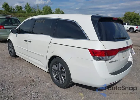 2015 Honda Odyssey Touring/Touring Elite from USA, damaged, VIN 5FNRL5H96FB053827